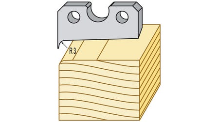 Profilmesser 94223HSS 40 mm