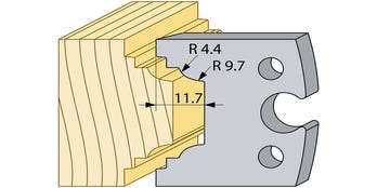 Profilmesser 94602HSS 40 mm