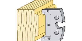 Profilmesser 95080HSS 50 mm