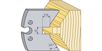Profilmesser 96094HSS 60 mm