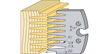 Profilmesser 96101HSS 60 mm