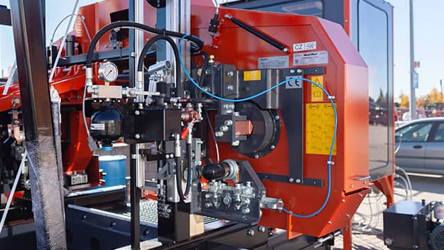 Hydraulische Bandspannung
