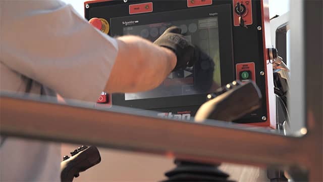 Der elektronische Touch-Screen & Kamera